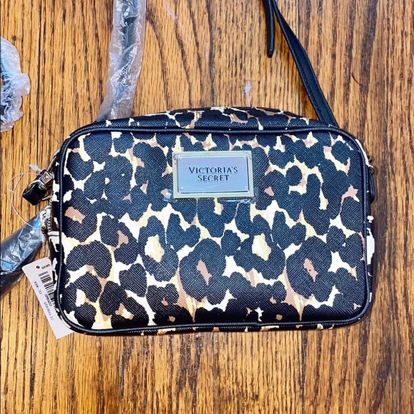 ❌SOLD❌NEW Victoria Secret Leopard Crossbody Purse - Picture 2 of 3